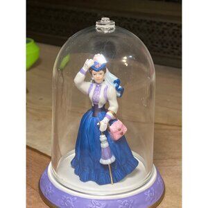 Avon Mrs PFE Albee Miniature Figure and Plastic Display Dome